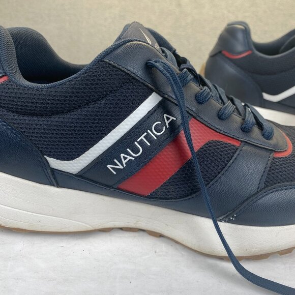 Nautica Men’s Navy Blue Running Walking Sneakers Shoes, size 12,Comfort main image 12